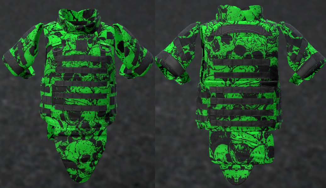 Colección Green Skulls