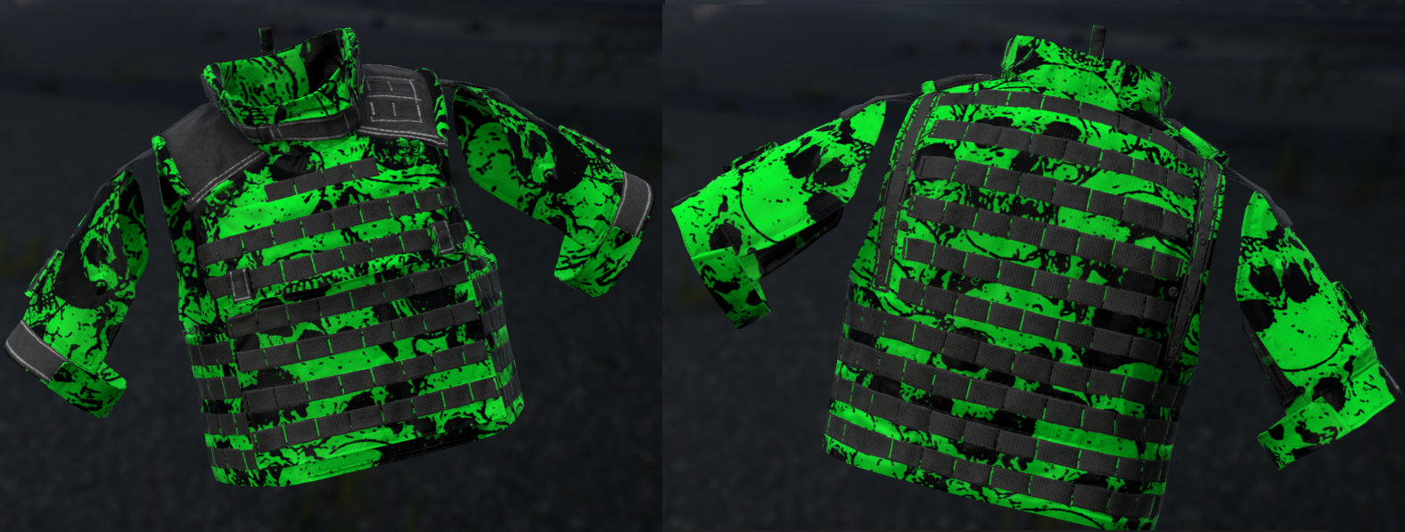 Colección Green Skulls